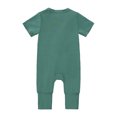 thumbnail image 3 of 2025 Cotton Easter Dress 9 Months Rompers Footless Pajamas ZipperS Rompers and Jumpsuits Short Sleeve Sleeper, 3 of 3