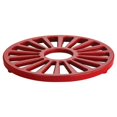 thumbnail image 2 of Tramontina Dessous de Plat Rond 1000 en Fonte Émaillée Série 7 Po - Rouge Dégradé, 2 of 2