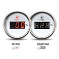 thumbnail image 4 of 52MM Fuel Level Gauge With Red Backlight 100MM 125MM 150MM 200MM 250MM 400MM Oil Liquid Tank Fuel Level Indicator 0-190ohm ,Easy Setup, 4 of 6