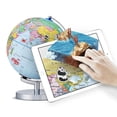 thumbnail image 1 of World Globe Illuminated AR Globe with Stand Educational LED Augmented Reality Earth Globe for Kids Learning Geography Constellation Interactive APP Gift for Boys Girls, 1 of 7