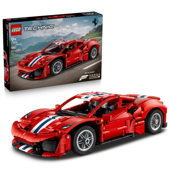 LEGO Technic La Voiture Ferrari 488 Pista, Jouet de Construction 42235