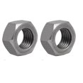 thumbnail image 1 of Unique Bargains 2 Pcs Écrou Hexagonal Gauche en Acier au Carbone avec Filetage M24 3mm, 1 of 1