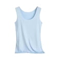 thumbnail image 4 of Pyjama pour Femmes, Mode Femmes Dames Débardeur Uni à Encolure en U Hauts de Pyjama 3 Pcs Hauts de Bas, Cadeaux pour Femmes, G, 4 of 4