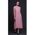 thumbnail image 3 of Bimba Bird Causal Long Backless Halter NeckDressWomen Printed BeachDress-Small, 3 of 6