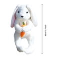 thumbnail image 3 of Peluche Lapin de Pâques - 2 Tailles, Matériau Doux, Design Adorable, Décor Polyvalent et Compagnon de Câlins, 3 of 4