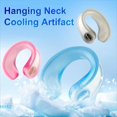 thumbnail image 3 of Neck Cooler Pack Reusable Ice Neck Cooler Shoulder Relief Cooling Tube for Outdoor Worker,Sports,Stress,Injuries Blue, 3 of 7