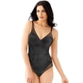 thumbnail image 1 of Bali Womens Ultra Light Body Briefer, 38D, Black, 1 of 2