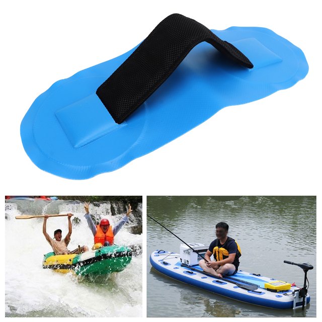 2PCS PVC Bateau Gonflable Poignée, Accoudoir de Sangle pour Bateau Gonflable de PVC, Radeau, Dériveur, Kayak, Canoë, Planche de Surf, SUP avec la Conception de Base Large, Léger et Portable