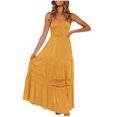 thumbnail image 1 of Hauts Sans Manches pour Femmes Été Femmes Été Décontracté Plage Haut Tube Sans Manches Uni Robe en Dentelle Robe d'Été pour Femmes Plage Hauts Tube pour Femmes Été Robe Haut Tube Femmes, 1 of 9