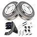 thumbnail image 3 of Rear Brake Shoes 2 Drums & Hardware Spring Kit Set for Honda Civic Fit, 3 of 4
