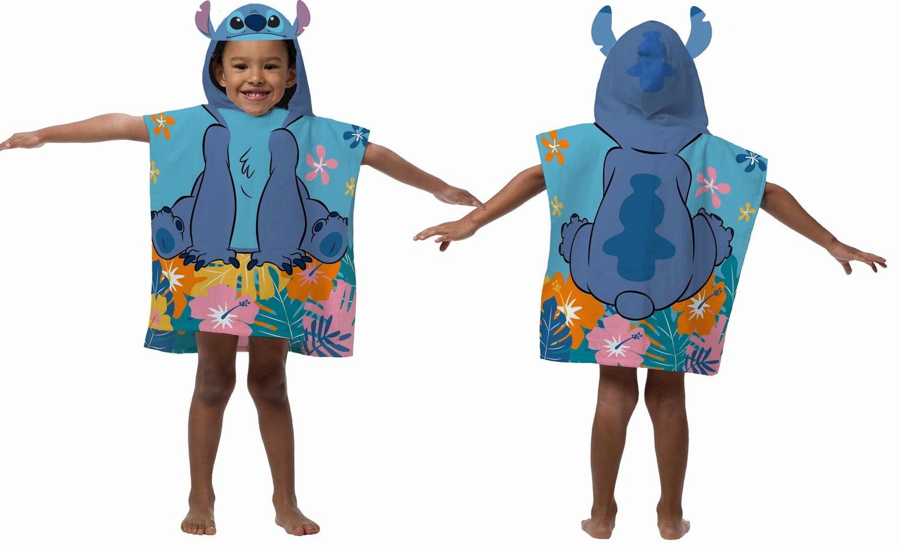 Serviette à Capuche Lilo & Stitch, 100 % Coton