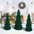 thumbnail image 2 of Christmas Tree Decorations Plastic Flocked Christmas Tree Table Centerpiece Decoration for Holiday Parties Christmas Tree Ornaments, 2 of 9