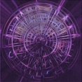 thumbnail image 1 of Ahgly Company Tapis d'Intérieur Lavable en Machine Carré Transitionnel Violet Foncé, 6 Pieds Carré, 1 of 7