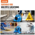 thumbnail image 2 of VEVOR Floor Blower 1360 RPM 600 CFM Air Mover with 4 Blowing Angles 3-Speeds, 2 of 8