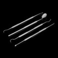thumbnail image 3 of Amdohai 4pcs Stainless Steel Tools Kit Dentists Pick Tool Scraper Set for & Professional Use, 3 of 7
