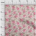 thumbnail image 2 of oneOone Silk Tabby Light Pink Fabric Florals Craft Projects Decor Fabric Printed By The Yard 42 Inch Wide, 2 of 4
