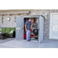 thumbnail image 1 of Abri de patio Spacemaker, 5 x 3, gris pâle et anthracite, 1 of 8