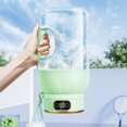 thumbnail image 4 of SuChun Glass Bottle Multifunctional Portable Juicer Cup With Digital Display 2024 New Portable Smoothie Portable USB Rechargeable Juice Cup Green, 4 of 9