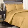 thumbnail image 2 of 800 Thread Count 3 Piece ( 1-Fitted Sheet + 2 - Pillow Cases ) Fitted Sheet 21 Inch Deep Pocket 100% Egyptian Cotton Stripe Pattern, 2 of 3