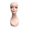 thumbnail image 4 of Bald Female Mannequin Head Female Mannequin Head Stand 48 cm Multifunctional Style B, 4 of 8