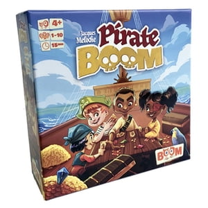 BOOM Pirate Boom Children's Game for 1-10 players ages 4+
