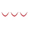 thumbnail image 1 of maskred Eyewear Retainer Durable Strap Goggles Float Cord Red 43cm 3Set, 1 of 6