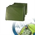 thumbnail image 4 of Lot de 8 Couvertures d'Urgence Ultralégères Réutilisables en Mylar, Couverture Thermique d'Urgence pour Plein Air, Camping, Randonnée, Survie, 4 of 8
