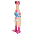 thumbnail image 2 of Squeaky Dog Toys, Elastic Squeaky Chicken Dog Toys Easy To Clean Hand Painted Safe Bite Resistant  For Dogs Pirate Chicken,OK Chicken,Chef Chicken,Flying Chicken, 2 of 8