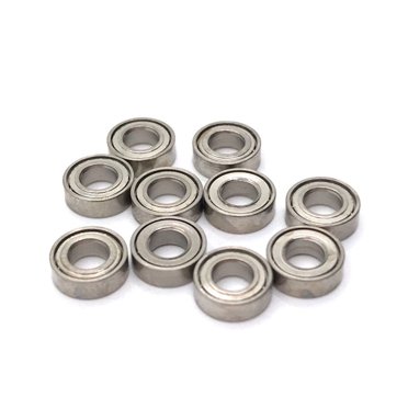 10 Pieces RC Car Ball Bearing uses metal as Upgrade Modification Assembly Kit Supplies Replacement for WLtoys 144001 124016-17-18 124019