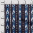 thumbnail image 1 of oneOone Cotton Flex Fabric Stripe & Geometric Ikat Print Fabric BTY 40 Inch Wide, 1 of 4
