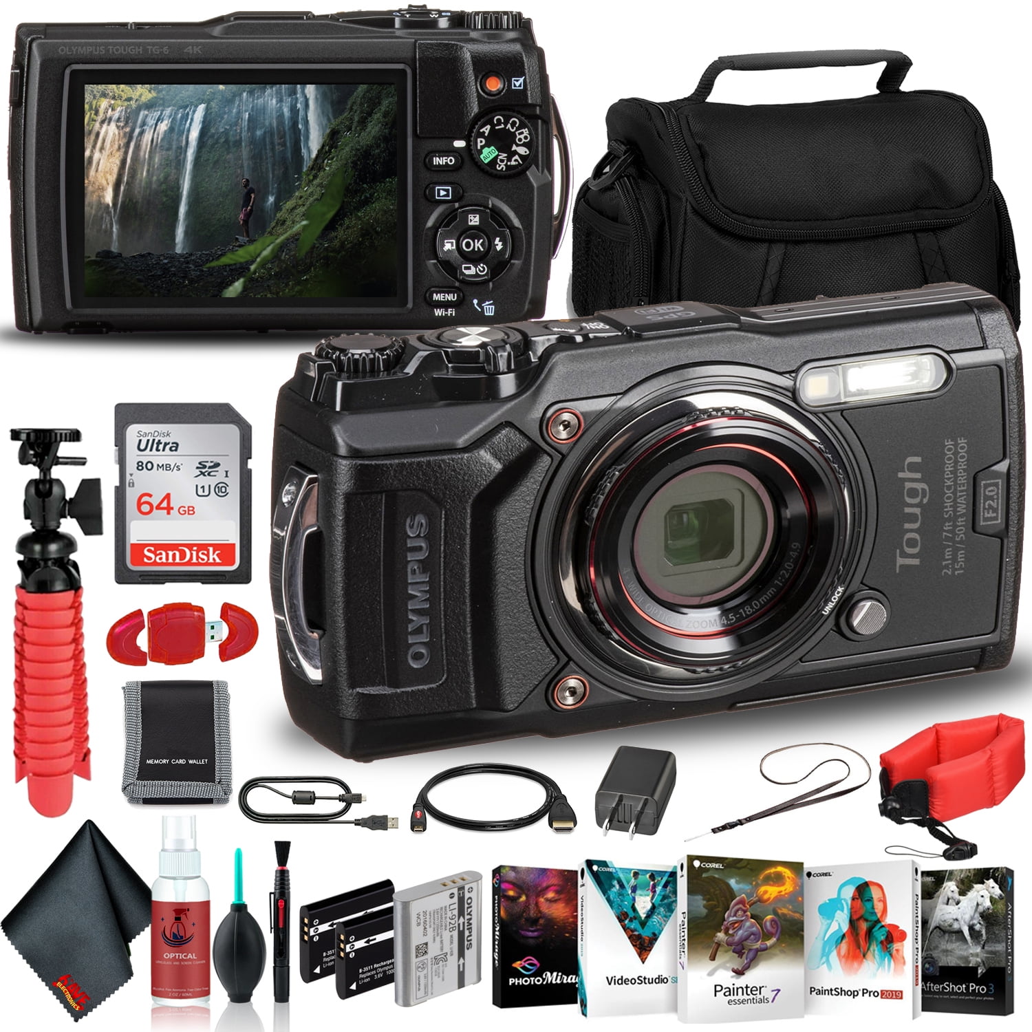 OLYMPUS Tough オリンパス TG-6 BLACK RED 2台 f71e287e-18e9-4dca-88af-