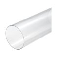 thumbnail image 1 of Unique Bargains Acrylic Pipe Clear Rigid Round Tube 96mm ID 100mm OD 10' for Lamps and Lanterns, Water Cooling System, 1 of 6