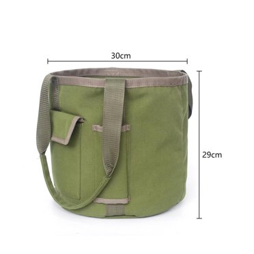 Bucket Tool Organizer Bucket organizer Garden Tools bucket tool Storage Bag, with Pockets Garden Tote Canvas, Garden Tool Set Kit