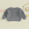 thumbnail image 2 of Chandails à Col pour Bébé Manches Longues Pulls Tricotés Amples, 2 of 7