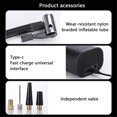 thumbnail image 4 of Portable 6000mAh Cordless Car Tire Inflator with Digital Pressure Gauge, 150PSI Fast Inflation, 4+N Smart Modes, LED Emergency Light, 24-Cylinder Air Pump for Cars, Motorcycles, Bicycles, Balls - 12V, 4 of 7