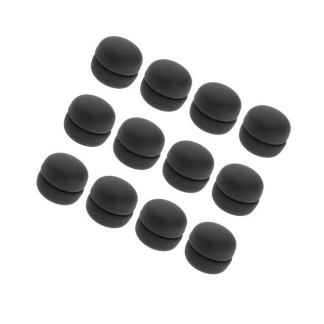 12 Pcs Broches Magnétiques pour Hijab pour Femmes, Pince à Épingle, Couvre-Chef Musulman, Couvre-Chef Musulman Noir