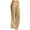 Khaki-wide leg trousers, variant on YFNNUP Womens Linen Pants Wide Legs Elastic Waist Pant Soft Lightweight Lounge Pants for Summer, Elastic Waist Trousers w Pockets Navy XL
