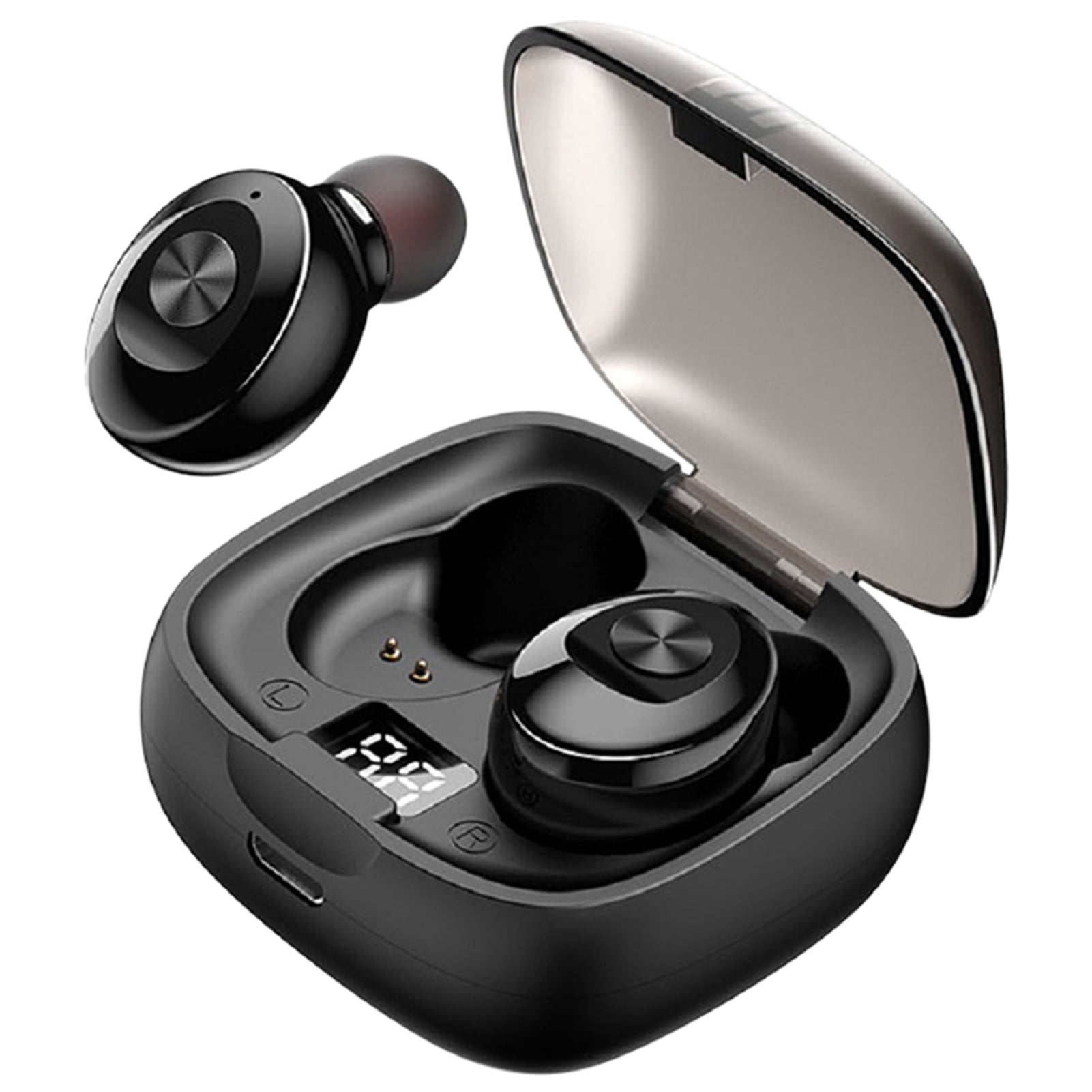 Yeacher BT5.0 Wirelessly Earbuds Earphones Digital Power Display Sports Mini Binaural Headphones
