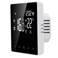 thumbnail image 1 of Thermostat, High Accuracy Temperature Controller Voice Control  For Living Room For Home For Bedroom White Background Orange Button,White Background White Button,Orange Background, 1 of 8