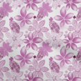 thumbnail image 1 of oneOone Tissu Jersey Viscose Violet2 Texture Florale Matériel de Robe Tissu Imprimé Tissu au Mètre 60 Pouces de Large, 1 of 4