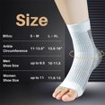 thumbnail image 2 of Ruiboury 2a Set Of 2 Non-skid Compression Socks For Ankles Brace Comfortable To Wear pink S/M 1Set, 2 of 6