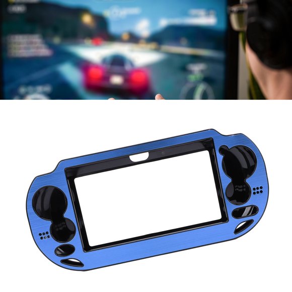 Étui de Protection pour PS Vita 1000, Coque Rigide en Alliage d'Aluminium Anti-Rayures et Résistante aux Empreintes Digitales avec Trous Précis, Couverture de Protection Robuste et Élégante pour Console de Jeu