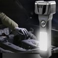 thumbnail image 3 of TopLLC Camping Multi Function Rechargeable Work Light Fire Self Rescuing Broken Window External Flashlight Multifunctional lighting, 3 of 5