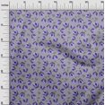 thumbnail image 3 of oneOone Silk Tabby Violet Fabric Floral Sewing Craft Projects Fabric Prints By Yard 42 Inch Wide, 3 of 4