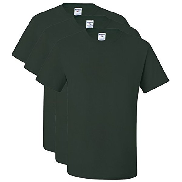 Jerzees T-Shirt à Manches Courtes pour Hommes - 29M (Lot de 3)