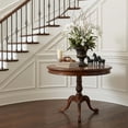 thumbnail image 2 of BUTLER Round Pedestal Table, Olive Ash Burl, 2 of 5