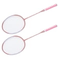 thumbnail image 3 of Badminton Rackets, Badminton Rackets Set Professional Pink Separate Racket Body  For Beginner, 3 of 8