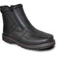 thumbnail image 1 of bravo! Men Waterproof Winter Boot DEAN-12 with Fur Lining and Double Zipper Black Men Size 11, 1 of 8