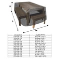 thumbnail image 4 of EIGTHTAIL Housse Rectangulaire pour Table de Patio, Robuste et Imperméable, Housse pour Ensemble de Meubles d'Extérieur, 4 of 12