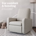 thumbnail image 3 of Graco Teddi Power Recliner Swivel Glider, Steel Basketweave, 3 of 17